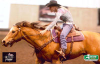 Krisitin Weaver_Brown barrel racer